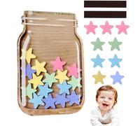 Reward Jars for Kids | Magnetic Star Jar - Behavior Management Board for Teachers Families Children Classroom Home Playroom Bedroom Kitchen