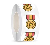 Reward Stickers, Waterproof Paper Roll, Style to 2