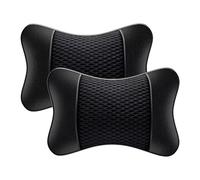 REWIASF 2 Pieces Car Headrest Pillows for Audi Q3 1 (I) 8U I 2011-2018, Neck Support Adjustable Strap Ergonomic Design for Long Journeys Car Accessories Interior