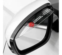 REWIASF 2PCS Wing Mirror Rain Guards for MG 4 I 2022-2025, Side Mirror Rain Visors Stop Rainwater Pooling for Clear View Car Accessories