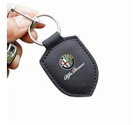 REWIASF Car Keyring for Alfa Romeo 159 2006, Keychain with Logo Gift for Men Personalised Keychain Car Accessories Family Present,A