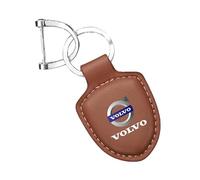 REWIASF Car Keyring for Volvo V60 I 2010-2015, Keychain with Logo Gift for Men Personalised Keychain Car Accessories Family Present,B