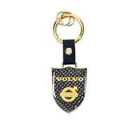 REWIASF Car Keyring for Volvo V60 I 2010-2015, Keychain with Logo Gift for Men Personalised Keychain Car Accessories Family Present,B