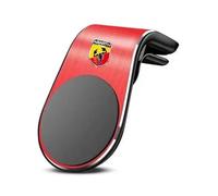 REWIASF Car Phone Holder for Abarth 595 Abarth 500 Abarth 124 Spider, Air Grilles Magnetic Car Phone Holder Stand Automobile Accessories,Red