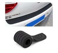 REWIASF Car Rear Bumper Protector for Land Rover Defender 110/130 L663 2020 2021 2022 2023 2024, Flexible Rear Rubber Bumper Protector Trunk Rubber Protection,A-104cm*9cm