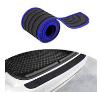 REWIASF Car Rear Bumper Protector for VW T5 T6 T6.1 California Multivan Transporter T7 Multivan, Flexible Rear Rubber Bumper Protector Trunk Rubber Protection,C-104cm*9cm