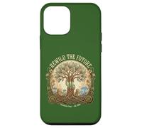 Rewild The Future s Solarpunk Robot s Nature Tech Tree Case for iPhone 12 mini