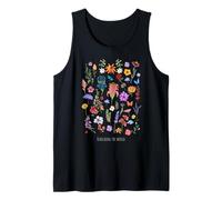 Rewilding The World Wildflowers Gardening Plant Lover Tank Top