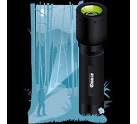 REWIND LED Robust 340 lumens Torch Handy Aluminium Powered by Ledlenser in Black REWIND Black