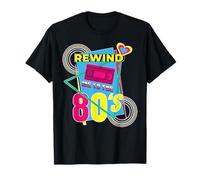 Rewind Me to the 80’s Retro Eighties Style Lover Meme T-Shirt
