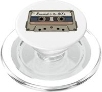 Rewind to the 80s Vintage Mixtape Retro Design 80's PopSockets PopGrip for MagSafe