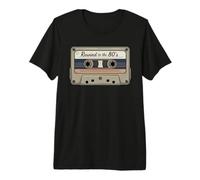 Rewind to The 80s Vintage Mixtape Retro Design 80's Premium T-Shirt