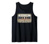 Rewind to The 80s Vintage Mixtape Retro Design 80's Tank Top