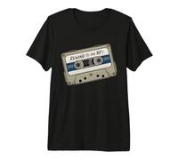 Rewind to The 80s Vintage Mixtape Retro Design Premium T-Shirt