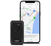 Rewire Security 104N 4G Magnetic GPS Vehicle Tracker | 24/7 Real-Time GPS Tracking, Portable & Easy to Install, Up to 21-Day Battery Life, Low-Cost Subscription