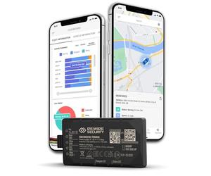 REWIRE SECURITY DB1-Lite 4G Vehicle GPS Tracker - Portable Real-Time Locator for Car, Van | Easy to Install | Instant Alerts | Backup Battery & SIM Card Pre-Installed | Low-Cost Monthly Subscription