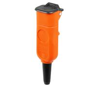 Rewireable Connector Plug for Flymo Vision Compact 330 350 380 Plus Turbo GM380 H3000 H4000 Lawnmower Mains Cable (2 Core, Female)