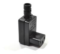 Rewireable IEC Right Angle C13 Inline Socket Adapter Plug 10A 250V