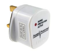 kenable Rewireable SURGE PROTECTED 3 Pin UK Mains Plug Fitted 3A Amp Fuse