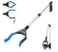 REWKCY 2-Pack 32" Grabber Reacher Tool for Elderly (Blue+Orange)