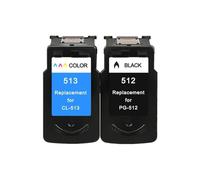 REwNXA Compatible Ink Cartridge PG512 CL513 For MP230 MP250 MP240 MP270 MP480 MX350 IP2700 Printers Replacement