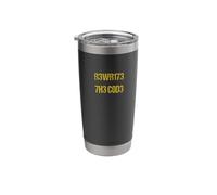 Rewrite the Code Nerdy Hacker Style Stainless Steel Insulated Tumbler