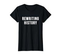 Rewriting History Value Graphic T-Shirt, Women, Black, S