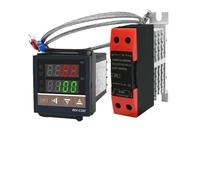 REX-C100 Digital PID Temperature Controller Thermostat 0-400℃ SSR Output With 40DA SSR Relay With K Thermocouple 1m Probe