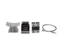 REX-C100 PID Temp Controller Kit 0-1300C for ssr Relay REX-C100