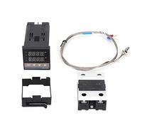 REX-C100 Smart Temperature Controller - AC 110V-240V, 0-400℃, Thermocouple & SSR, Digital LED PID Controller Kit