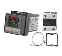 REX-C700 Intelligent Controller with for Relay Output, PID Control & Fuzzy Logic, 0-400°C Digital Thermostat for Industrial Heating Equipment