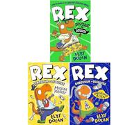 Rex Dinosaur In Disguise Series Illustrated 3 Books Collection Set (Rex Dinosaur In Disguise, Undercover Alien & Museum Mystery)