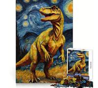 Rex Dinosaur Teenagers 1000 Piece Jigsaw Puzzle Logic Boost Toy Indoor Fun Premium Edge Memorable Gift (50x75cm)