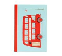 Rex London A5 Lined Notebook Tfl Routemaster Bus medium pad. Iconic red