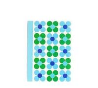 Rex London A6 Lined Notebook - Blue And Green Daisy