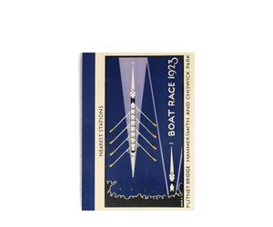 Rex London A6 Lined Notebook - Tfl Vintage Poster: Boat Race
