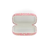 Rex London Anushka Mini Travel Case, Hard Shell Makeup Bag, Small Carry Case for Accessories, Tech Pouch, Cable Organiser Bag, Portable Pouch, Bags & Cases, Travel Organiser, Stylish Pattern.