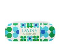 Rex London Blue and Green Daisy Hardshell Glasses Case & Cleaning Cloth