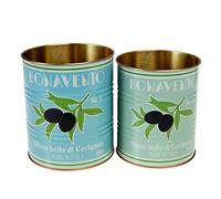 Rex London Bonavento Storage Tins Set of 2 - Vintage Kitchen, Medium
