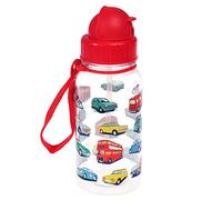 Rex London BPA Free Plastic Kids Water Bottle 500ml - Road Trip
