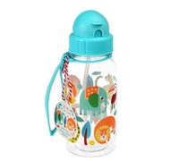 Rex London BPA Free Plastic Kids Water Bottle 500ml - Wild Wonders