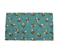 Rex London Bumblebee Print Non-Slip Coir Doormat