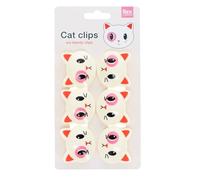 Rex London Cat-Shaped Bag Clips (Pack of 6)