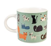 Rex London - Ceramic Mug Coffee & Tea Dishwasher Safe - 350ml - Nine Lives