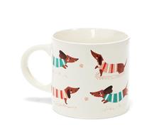 Rex London - Ceramic Mug Coffee & Tea Dishwasher Safe - 350ml - Sausage Dog