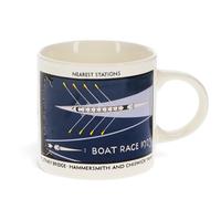 Rex London - Ceramic Mug Dishwasher Safe - 350ml - TfL Poster - Boat Race
