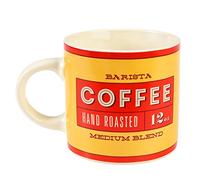 Rex London - Ceramic Mug for Him or Her Dishwasher Safe - 350ml - Barista