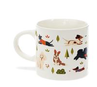 Rex London - Ceramic Mug for Him or Her Dishwasher Safe - 350ml - Dog Park
