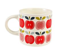 Rex London - Ceramic Mug Gift Set Dishwasher Safe - 350ml - Vintage Apple
