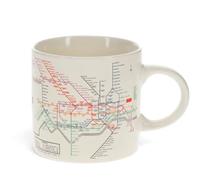 Rex London Ceramic Mug - TfL Heritage Tube Map, 30520 | mug, large mug, ceramic mugs, cute mugs, coffee drinkware, porcelain tea vessel, large ceramic, cute item